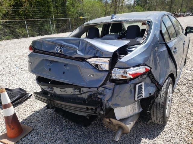 Photo 9 from auction – 2022 TOYOTA COROLLA LE with VIN JTDEPMAE7N3001705