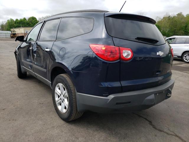 Photo 3 from auction – 2011 CHEVROLET TRAVERSE L with VIN 1GNKRFED0BJ147419