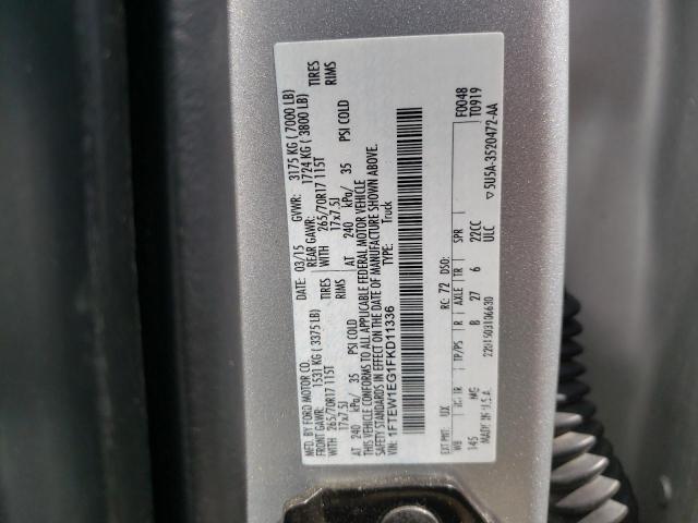 Photo 10 from auction – 2015 FORD F150 SUPER with VIN 1FTEW1EG1FKD11336
