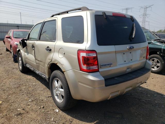 Photo 3 from auction – 2010 FORD ESCAPE XLT with VIN 1FMCU0DG8AKA56102
