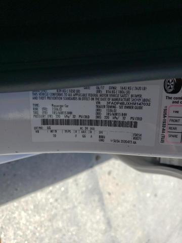 Photo 10 from auction – 2017 FORD FIESTA SE with VIN 3FADP4BJXHM147032