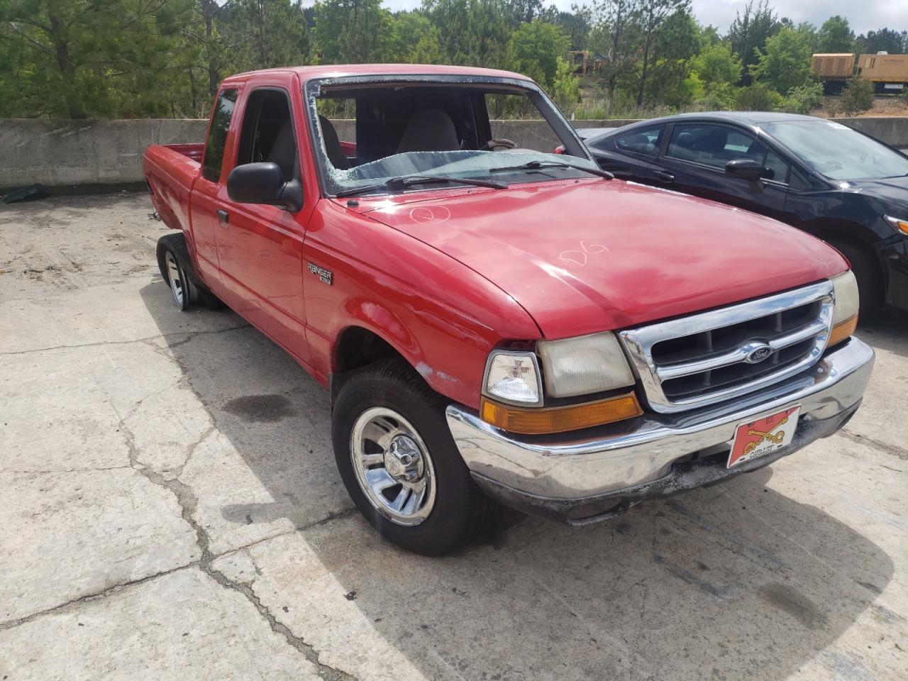 FORD RANGER 1999 with VIN 1FTYR14V6XTA93278 - Photo from auction