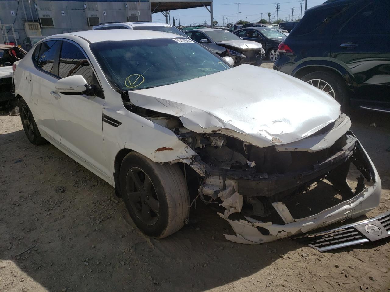 KIA OPTIMA LX 2015 with VIN KNAGM4A76F5583723 - Photo from auction