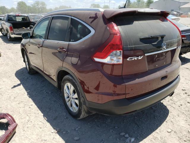 Photo 3 from auction – 2012 HONDA CR-V EXL with VIN 5J6RM4H70CL072222