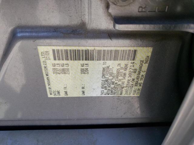 Photo 10 from auction – 2009 NISSAN ALTIMA HYB with VIN 1N4CL21E49C192714