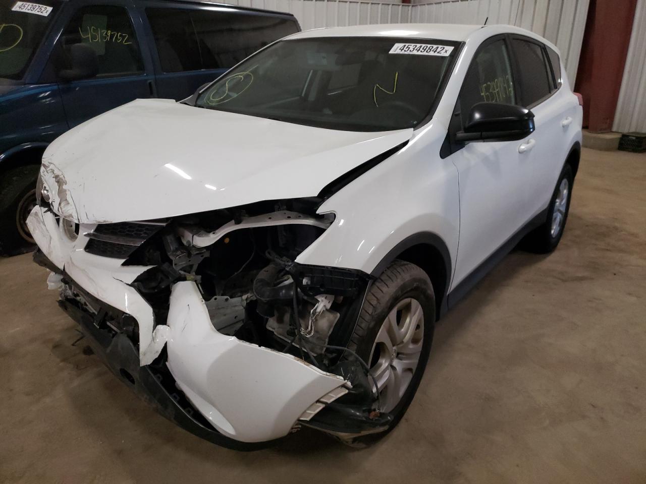 Photo 2 from auction – 2015 TOYOTA RAV4 LE with VIN 2T3BFREV4FW343186