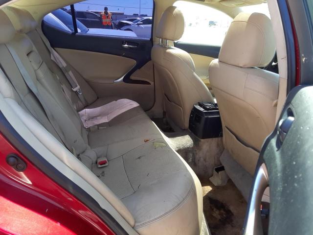 Photo 6 from auction – 2007 LEXUS IS 250 with VIN JTHBK262472028291