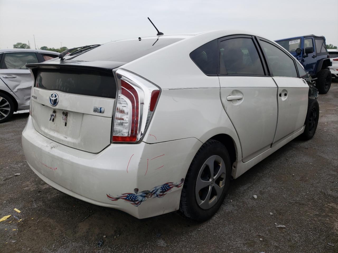 Photo 4 from auction – 2015 TOYOTA PRIUS with VIN JTDKN3DU9F1992604