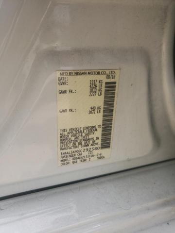Photo 10 from auction – 2016 NISSAN ALTIMA 2.5 with VIN 1N4AL3AP0GC292580