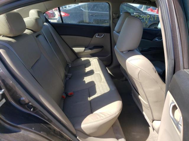 Photo 6 from auction – 2012 HONDA CIVIC EXL with VIN 19XFB2F95CE310050