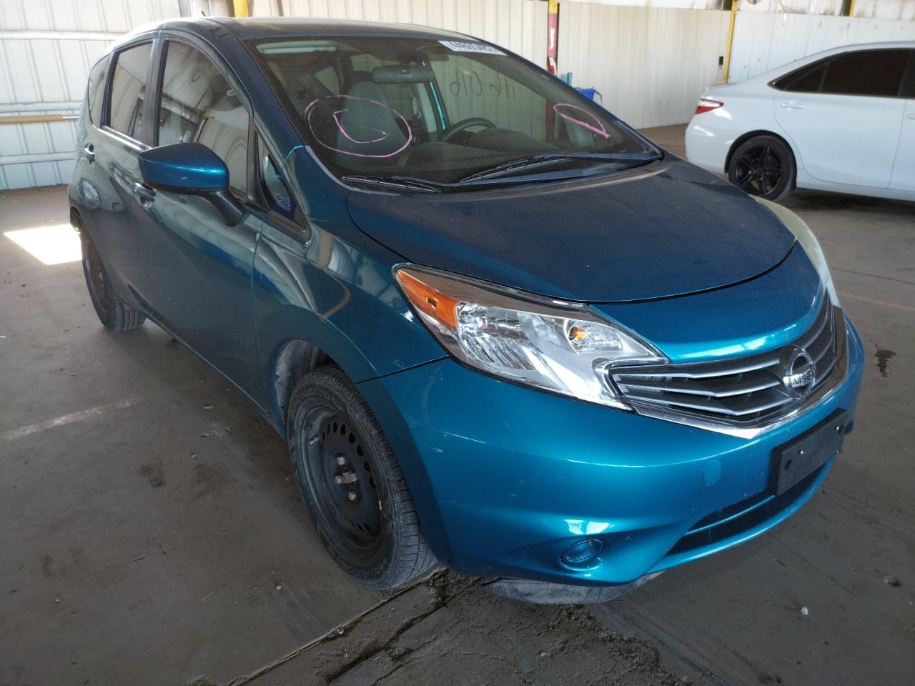 NISSAN VERSA NOTE 2015 with VIN 3N1CE2CP5FL448834 - Photo from auction