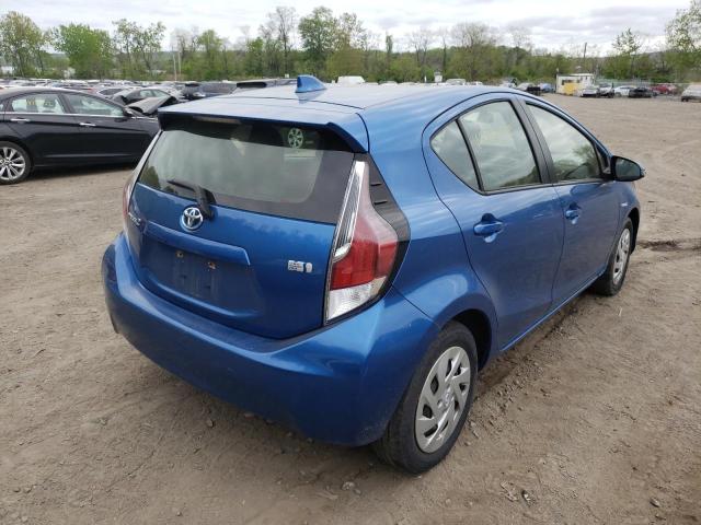 Photo 4 from auction – 2016 TOYOTA PRIUS C with VIN JTDKDTB36G1123585