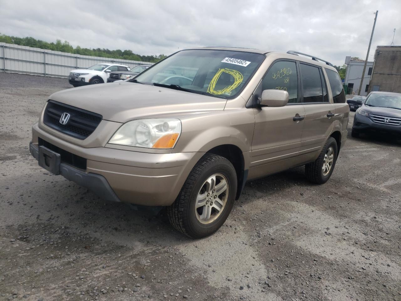 Photo 2 from auction – 2005 HONDA PILOT EXL with VIN 2HKYF18755H523503