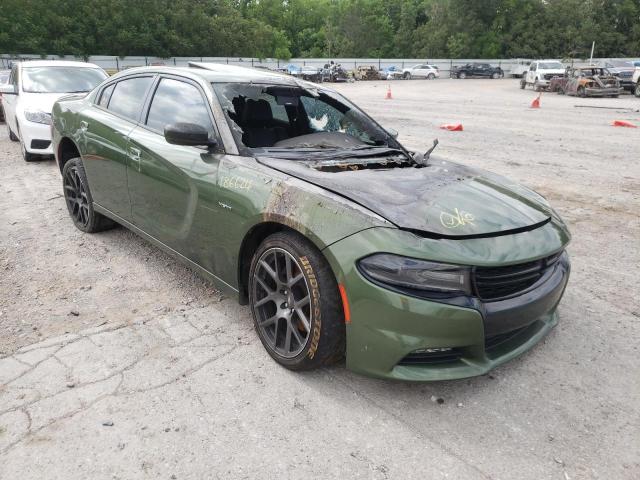 DODGE CHARGER R/ 2018 with VIN 2C3CDXCT9JH186624 - Photo from auction