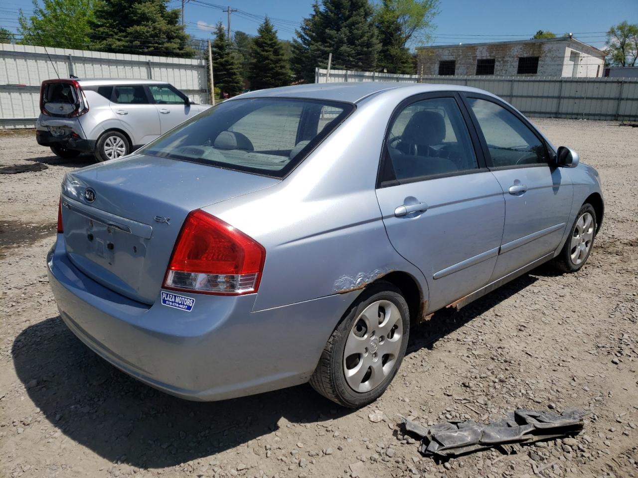 Photo 4 from auction – 2008 KIA SPECTRA EX with VIN KNAFE122X85516474