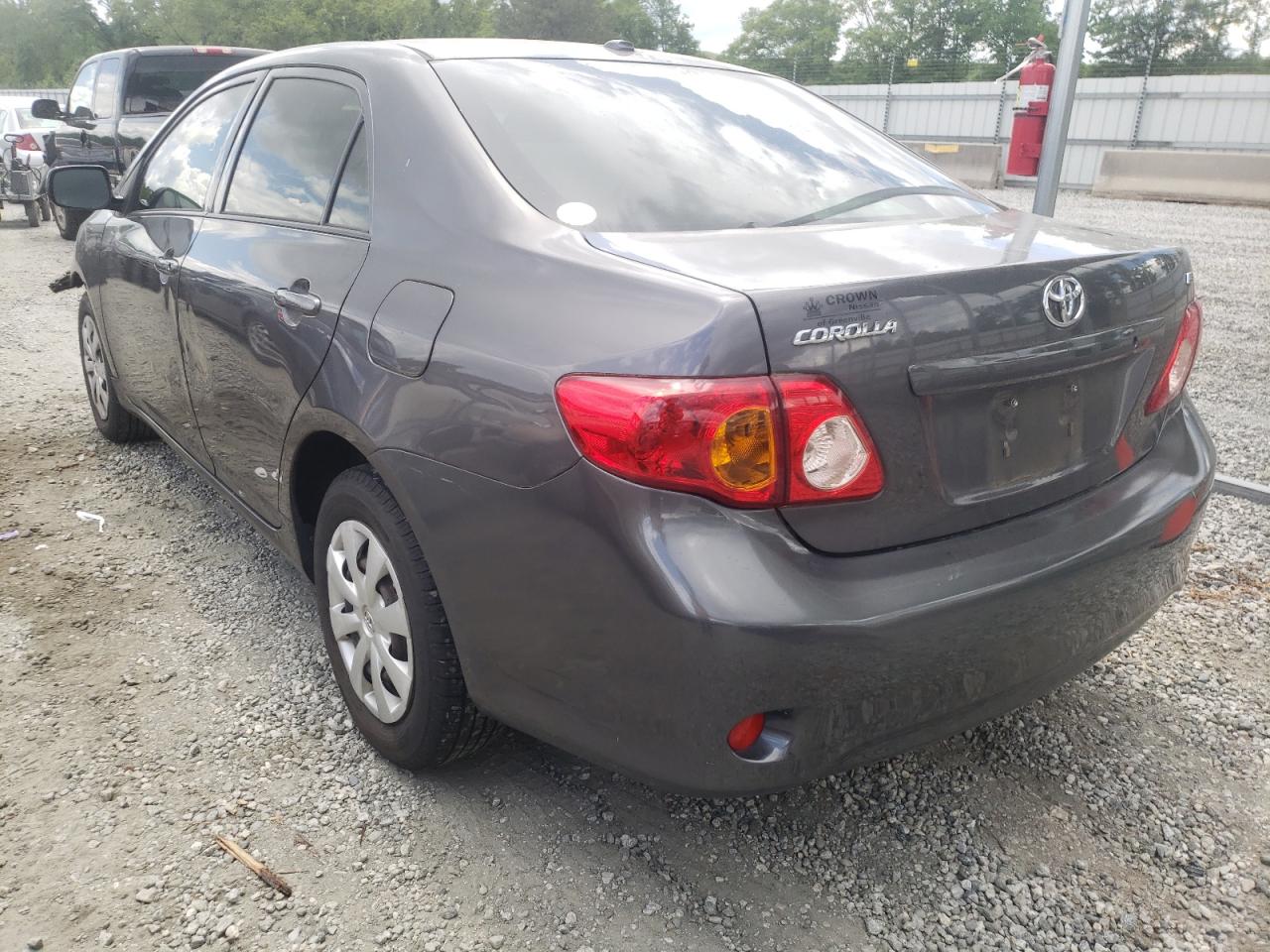 Photo 3 from auction – 2010 TOYOTA COROLLA BA with VIN JTDBU4EE3AJ067079
