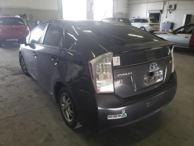 Photo 3 from auction – 2010 TOYOTA PRIUS with VIN JTDKN3DU0A0032022