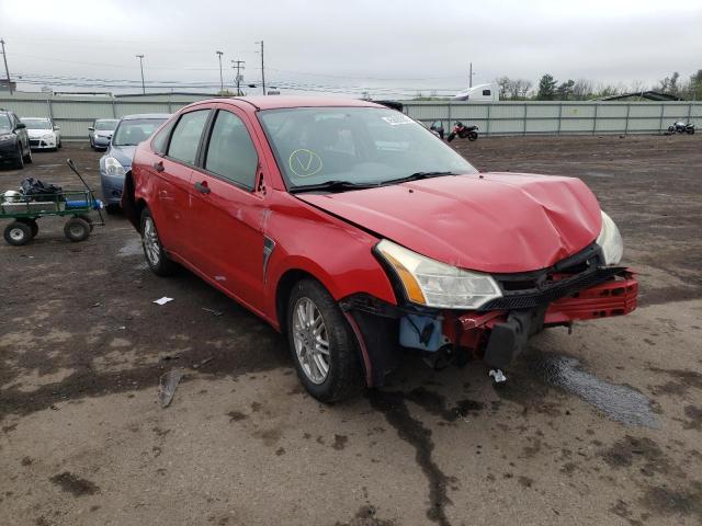 Photo 1 from auction – 2008 FORD FOCUS SE with VIN 1FAHP35N78W233991