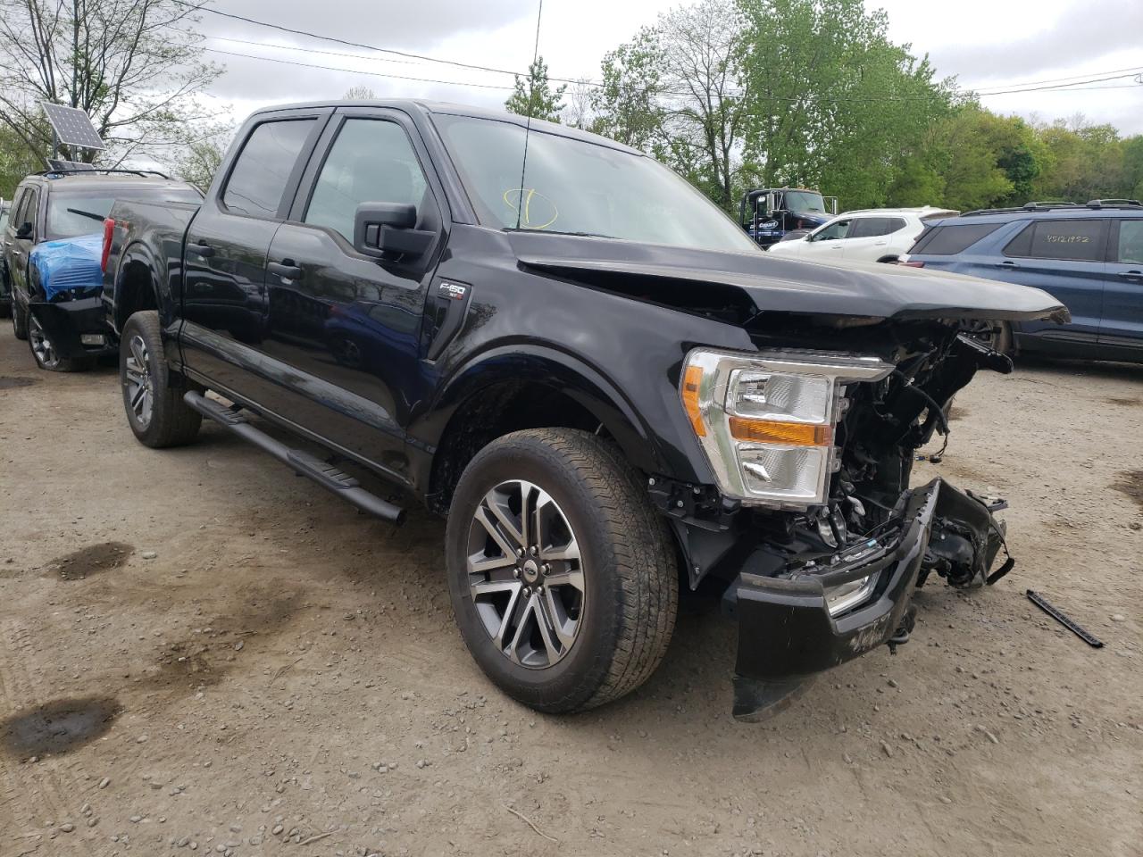 Photo 1 from auction – 2021 FORD F150 SUPER with VIN 1FTEW1EPXMFA45515