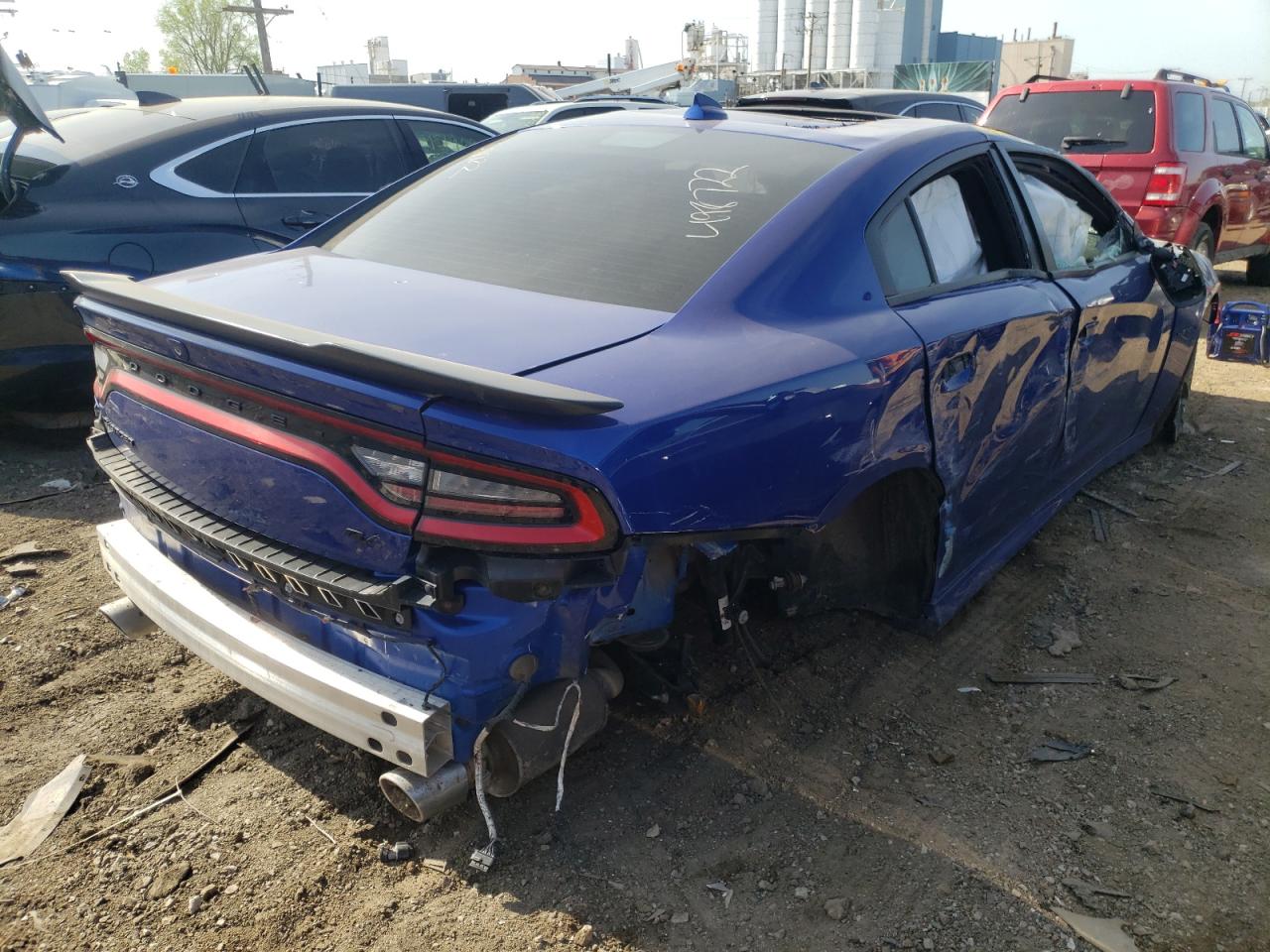 Photo 4 from auction – 2021 DODGE CHARGER R/ with VIN 2C3CDXCT3MH574386