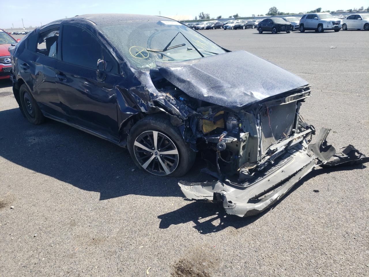 SUBARU IMPREZA PR 2019 with VIN 4S3GKAC65K3624196 - Photo from auction