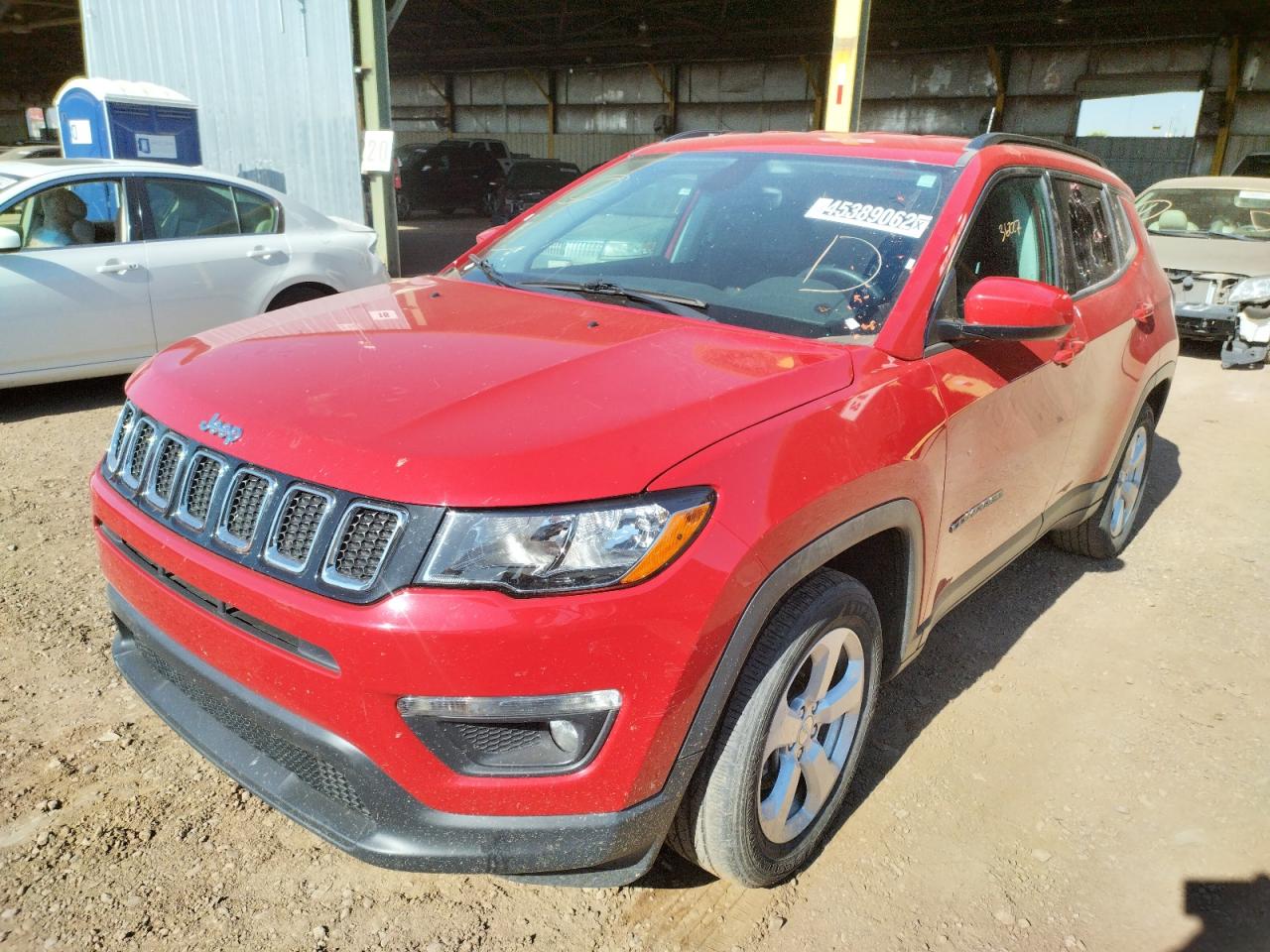 Photo 2 from auction – 2018 JEEP COMPASS LA with VIN 3C4NJCBB8JT318603