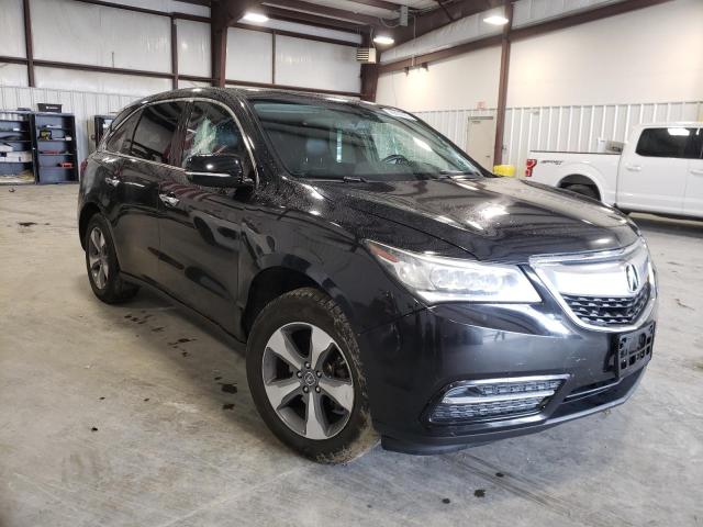 ACURA MDX 2014 with VIN 5FRYD4H27EB018233 - Photo from auction