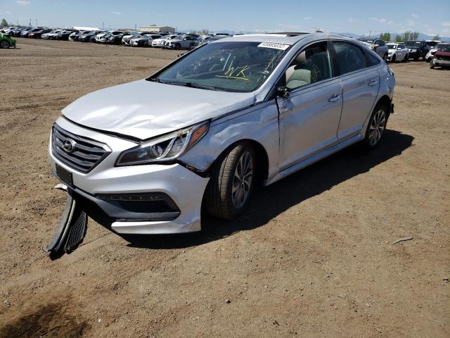 Photo 2 from auction – 2016 HYUNDAI SONATA SPO with VIN 5NPE34AF3GH356155