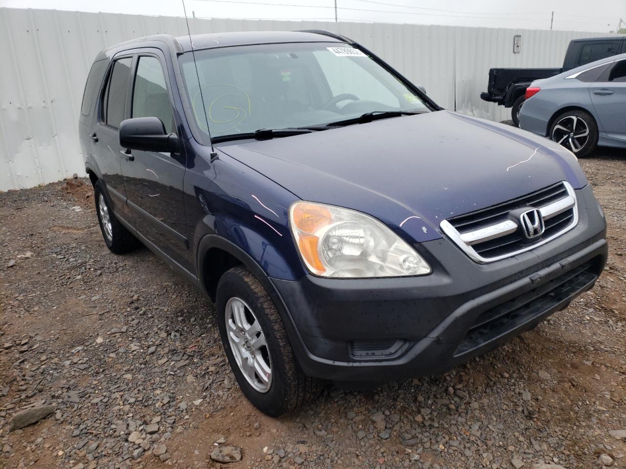 HONDA CR-V LX 2004 with VIN SHSRD68484U205331 - Photo from auction