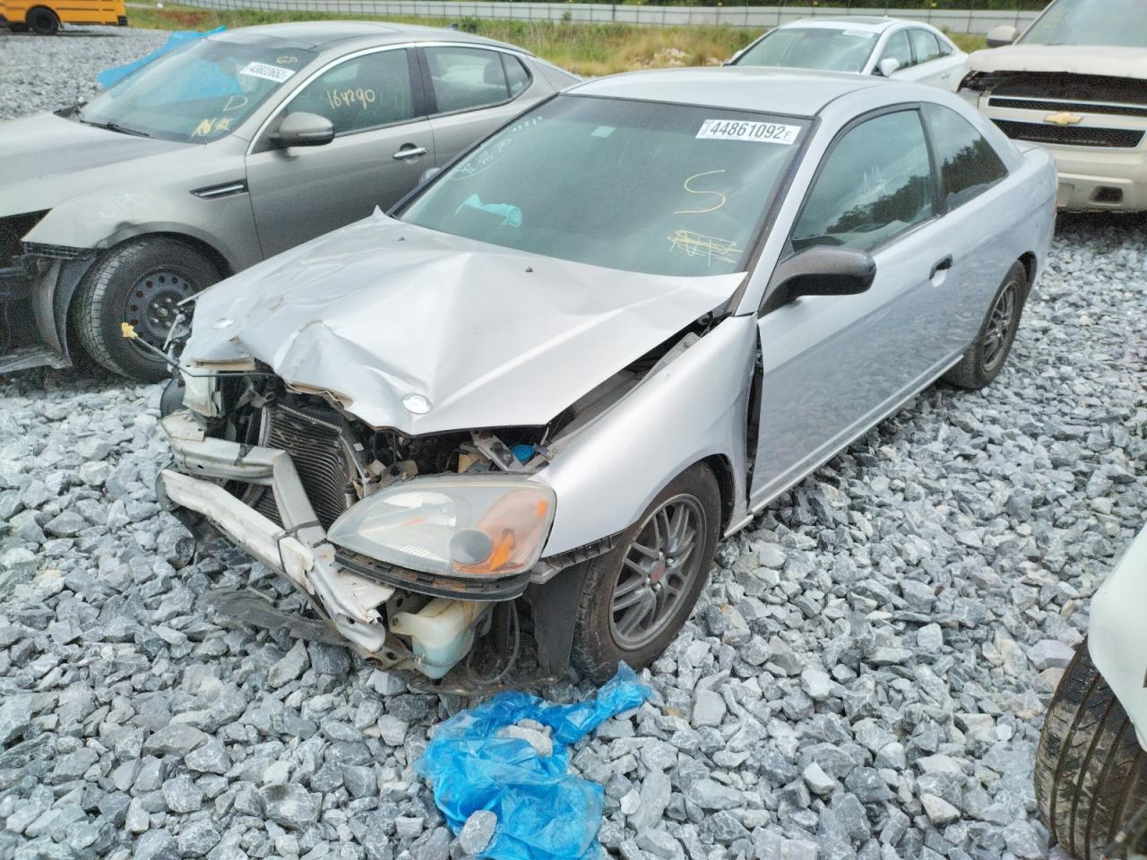 Photo 2 from auction – 2001 HONDA CIVIC LX with VIN 1HGEM21501L100147