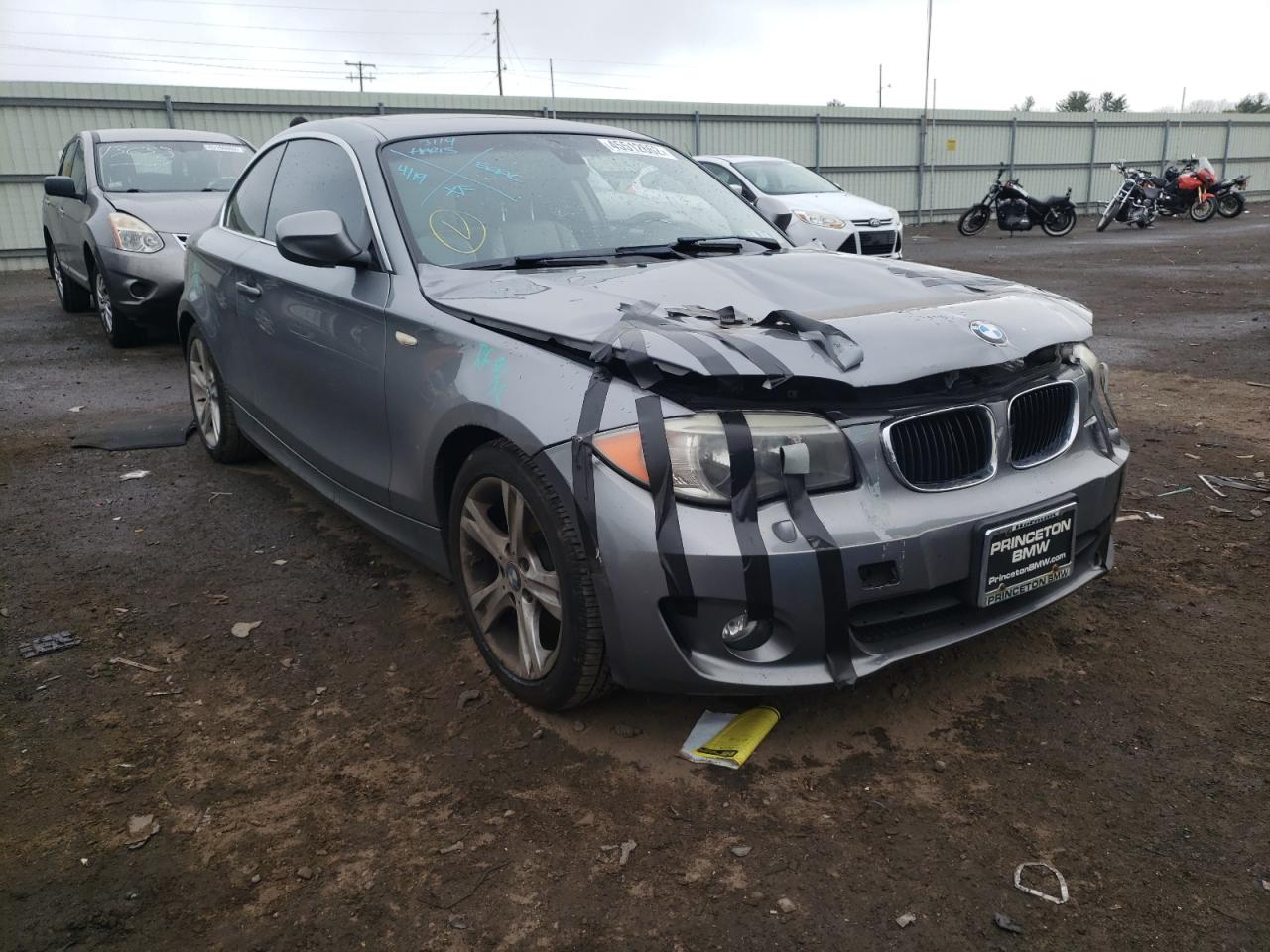 BMW 128 I 2012 with VIN WBAUP9C59CVL91145 - Photo from auction