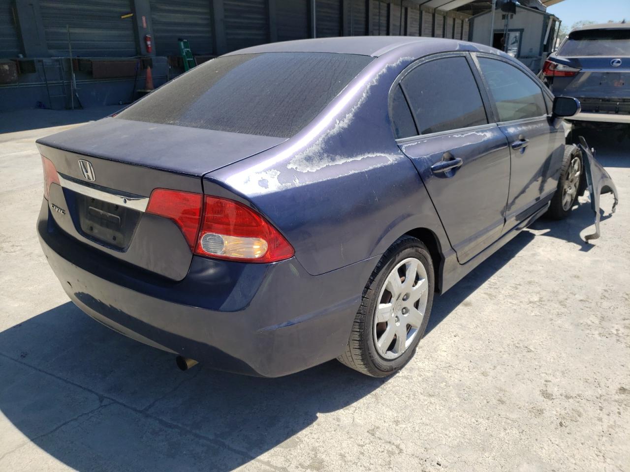 Photo 4 from auction – 2010 HONDA CIVIC LX with VIN 2HGFA1F56AH535526
