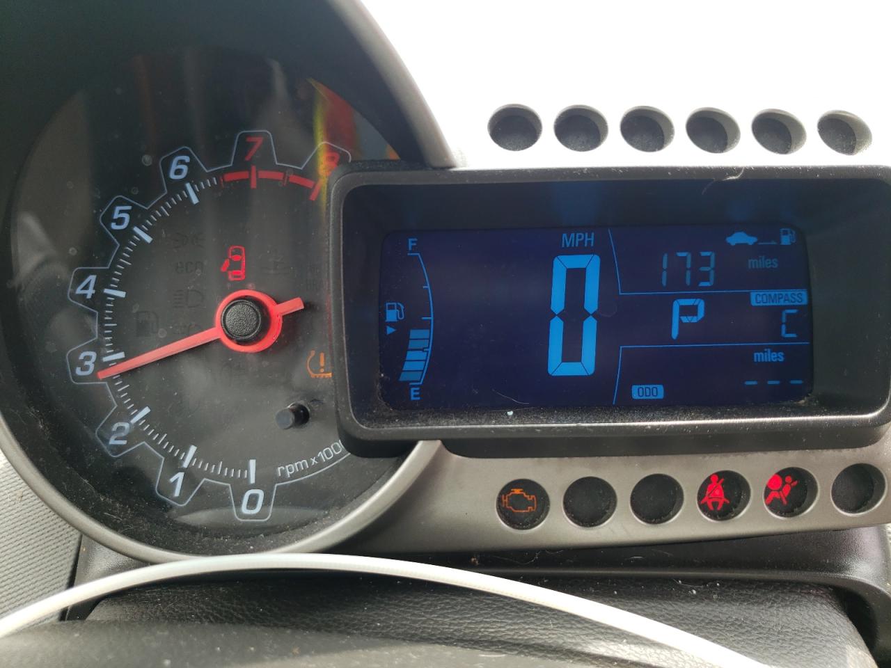 Photo 8 from auction – 2013 CHEVROLET SONIC LT with VIN 1G1JC6SG7D4207887