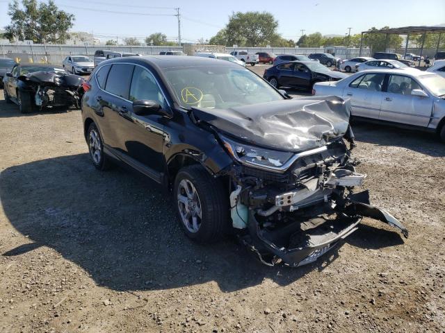 HONDA CR-V EXL 2017 with VIN 7FARW1H84HE034031 - Photo from auction