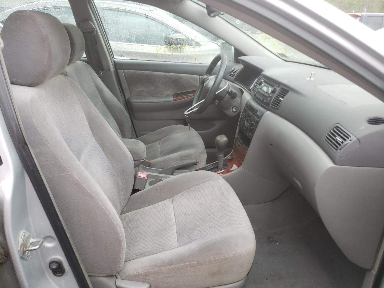 Photo 5 from auction – 2005 TOYOTA COROLLA CE with VIN 2T1BR32E85C490032