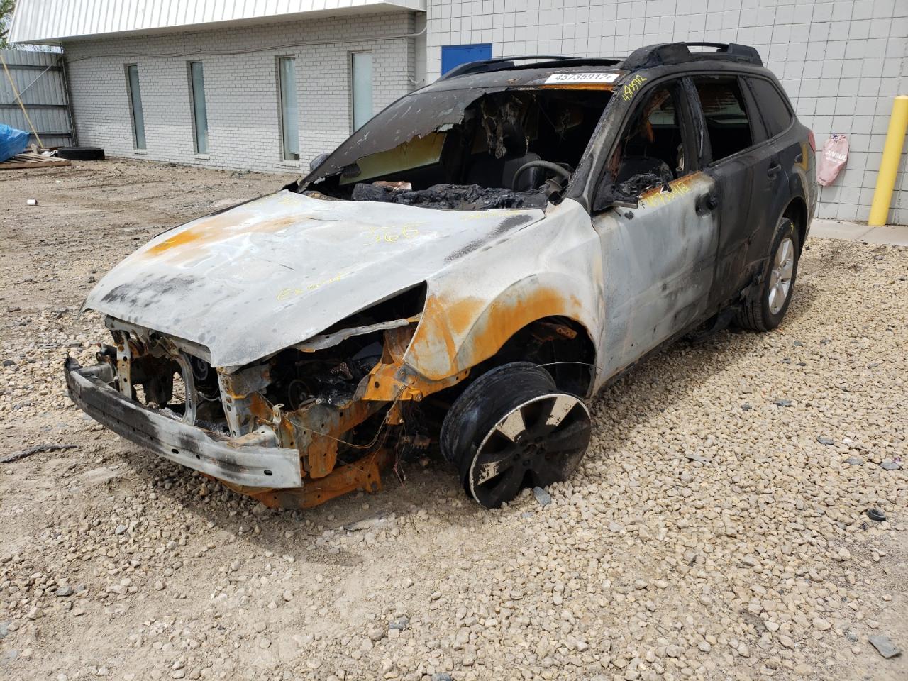 Photo 2 from auction – 2012 SUBARU OUTBACK 2. with VIN 4S4BRCKC5C3238996