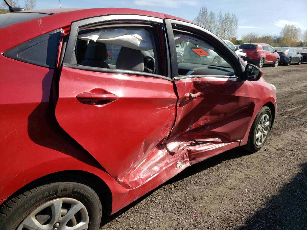 Photo 9 from auction – 2012 HYUNDAI ACCENT GLS with VIN KMHCT4AE9CU268284