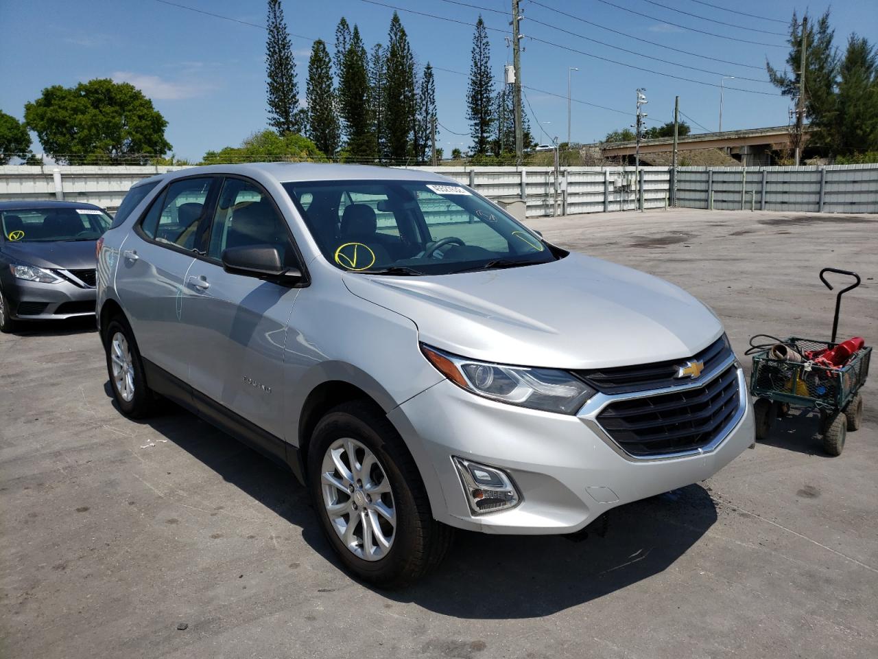 Photo 1 from auction – 2018 CHEVROLET EQUINOX LS with VIN 2GNAXHEV6J6119867
