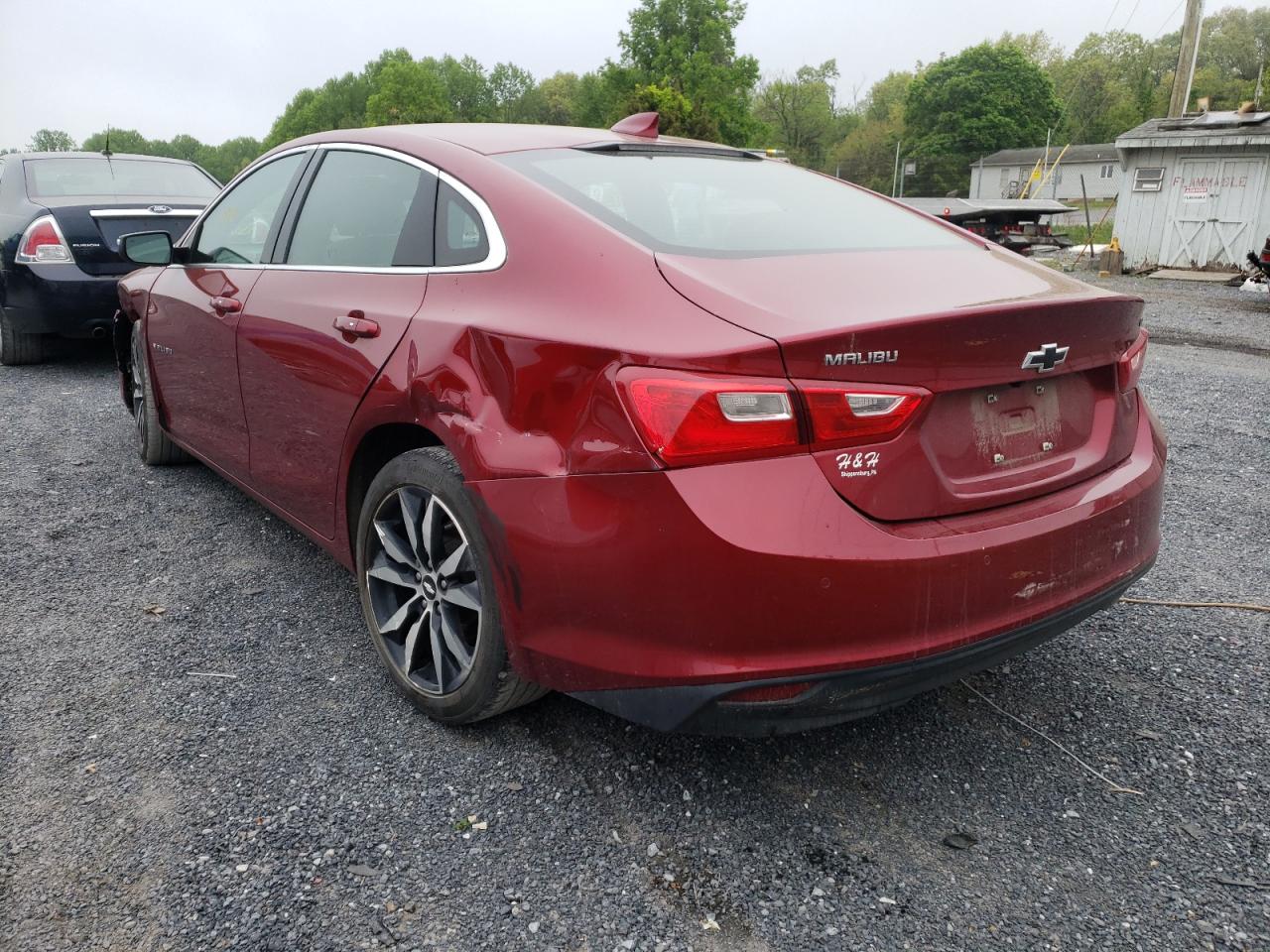 Photo 3 from auction – 2018 CHEVROLET MALIBU LT with VIN 1G1ZD5ST2JF290877