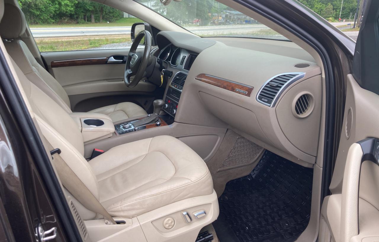 Photo 5 from auction – 2014 AUDI Q7 PREMIUM with VIN WA1CGAFE4ED007836