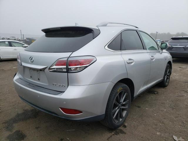 Photo 4 from auction – 2013 LEXUS RX 350 BAS with VIN 2T2BK1BA3DC172030