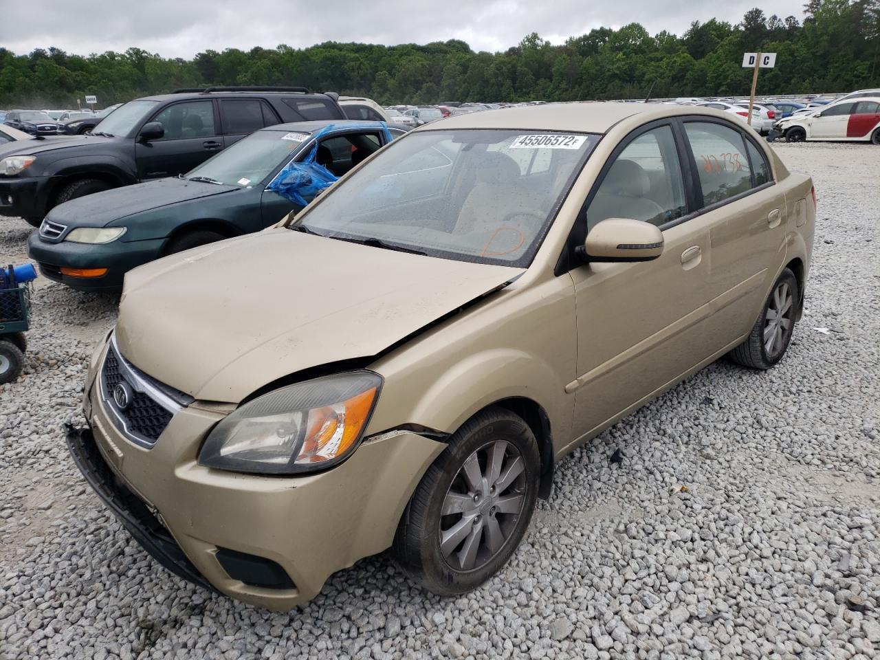 Photo 2 from auction – 2011 KIA RIO BASE with VIN KNADH4A33B6733991