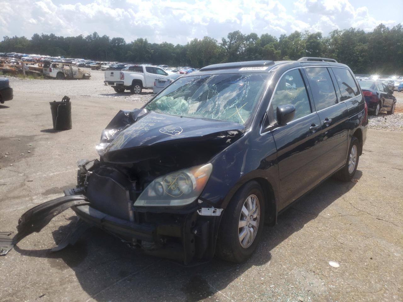Photo 2 from auction – 2009 HONDA ODYSSEY EX with VIN 5FNRL38709B044936