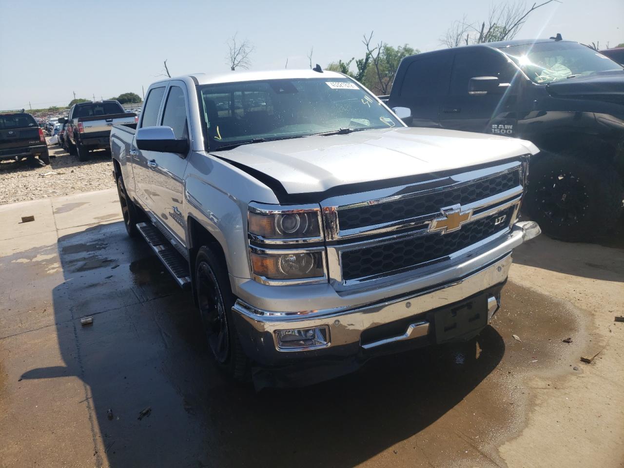 CHEVROLET SILVERADO 2014 with VIN 3GCPCSEC7EG116402 - Photo from auction