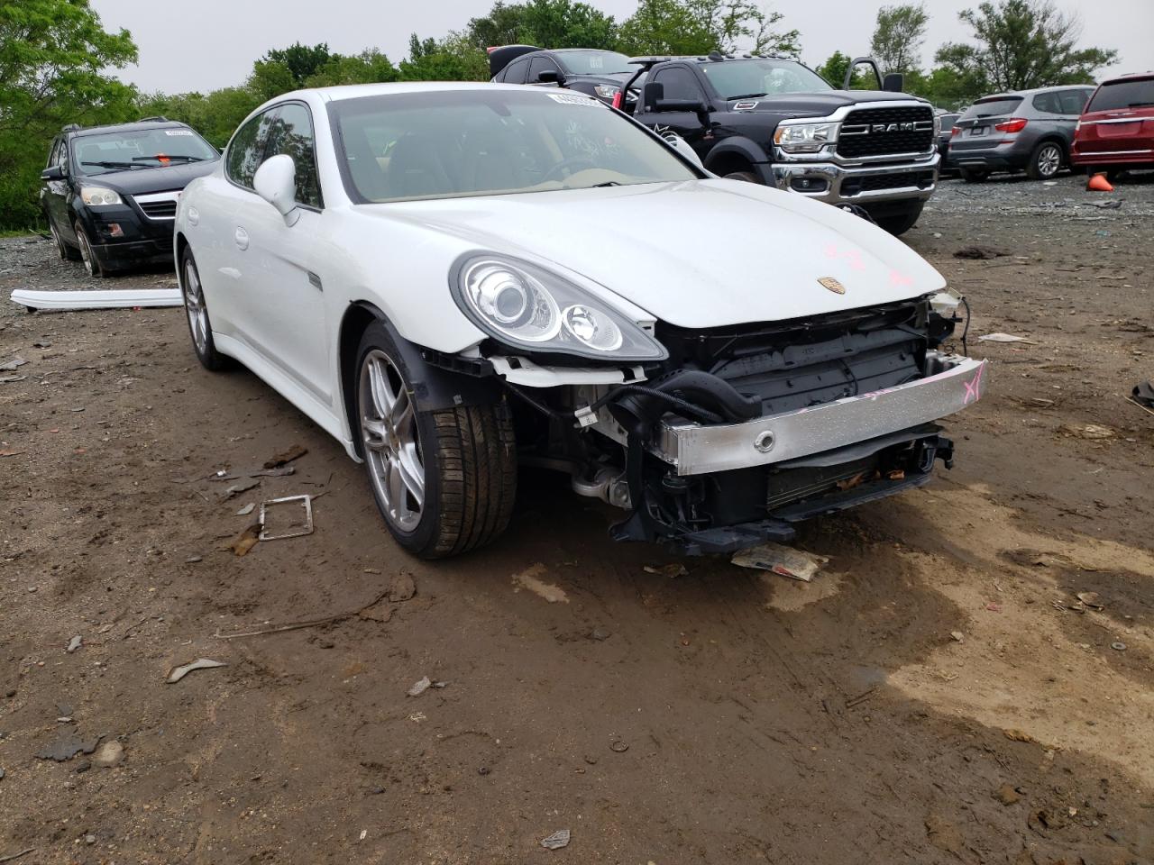 PORSCHE PANAMERA 2013 with VIN WP0AA2A73DL011202 - Photo from auction