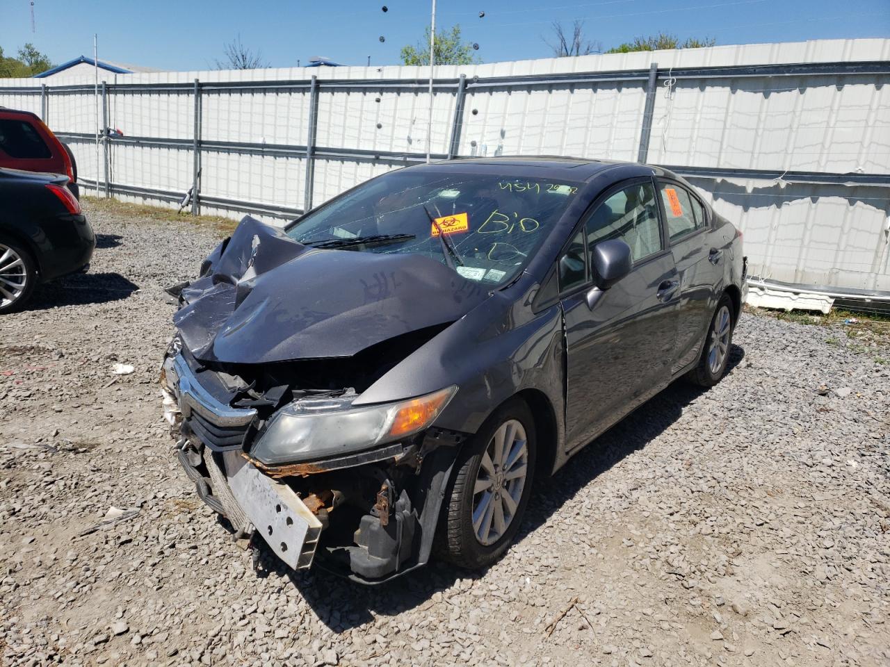 Photo 15 from auction – 2012 HONDA CIVIC EX with VIN 2HGFB2F88CH599955