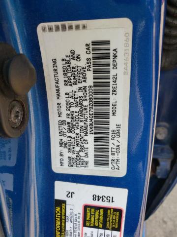 Photo 10 from auction – 2009 TOYOTA COROLLA BA with VIN 1NXBU40E79Z080009