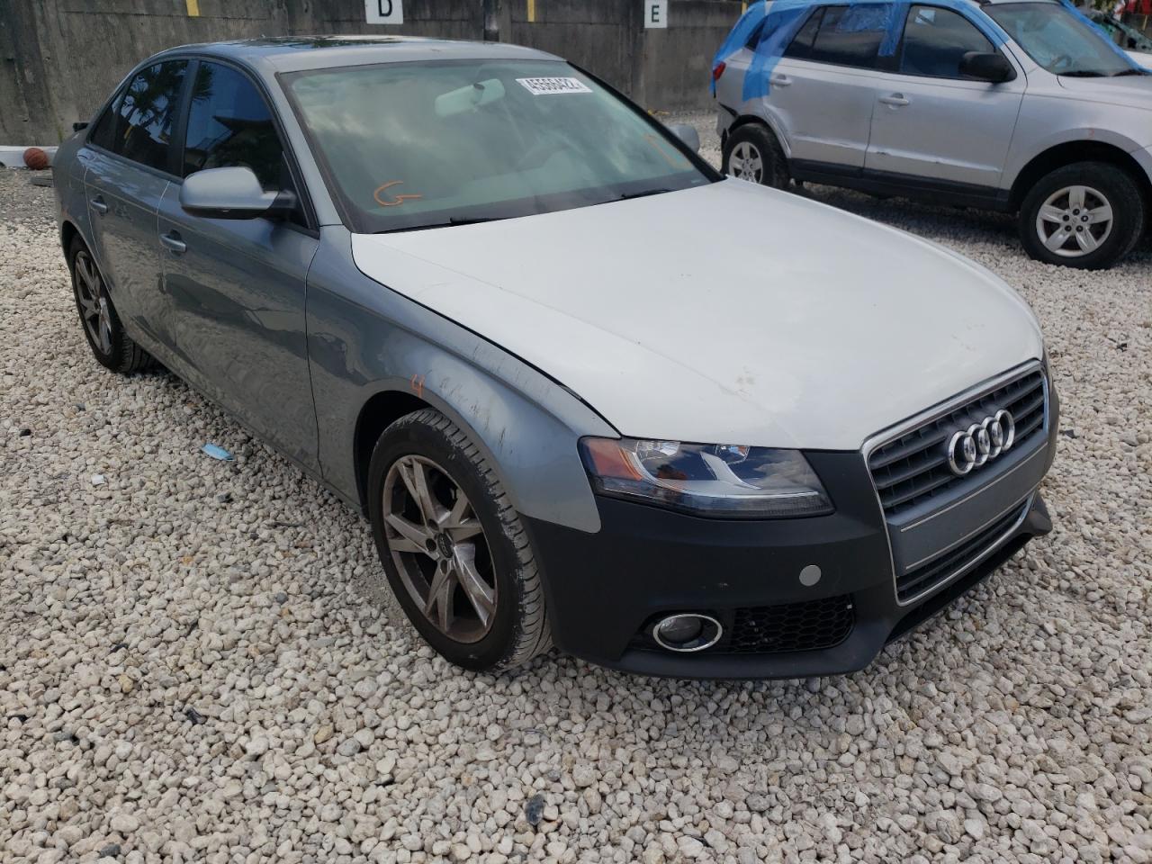 AUDI A4 PREMIUM 2010 with VIN WAUAFAFL9AN033929 - Photo from auction