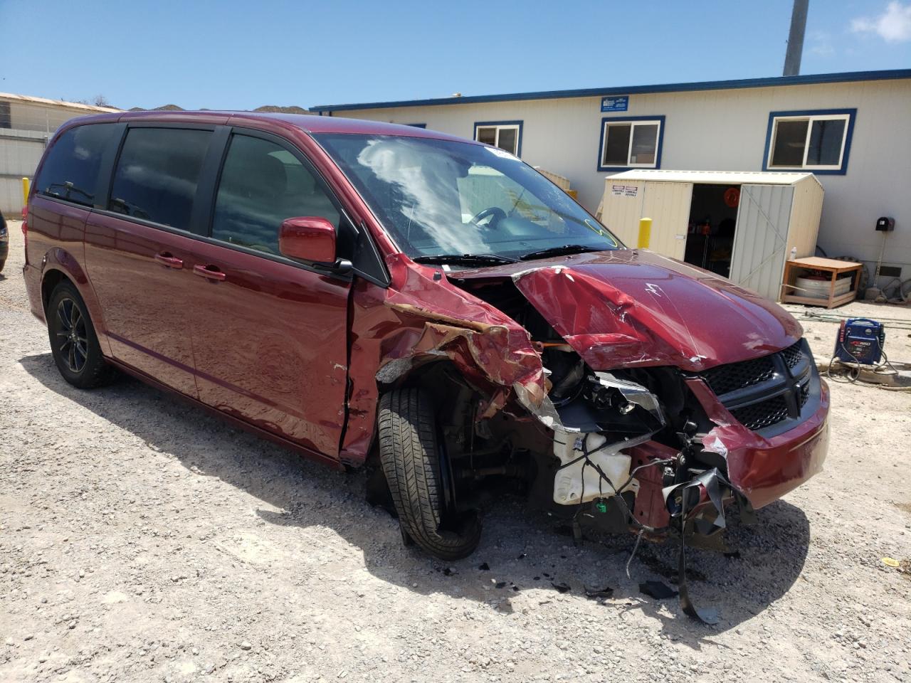 DODGE GRAND CARA 2019 with VIN 2C4RDGEG3KR770230 - Photo from auction