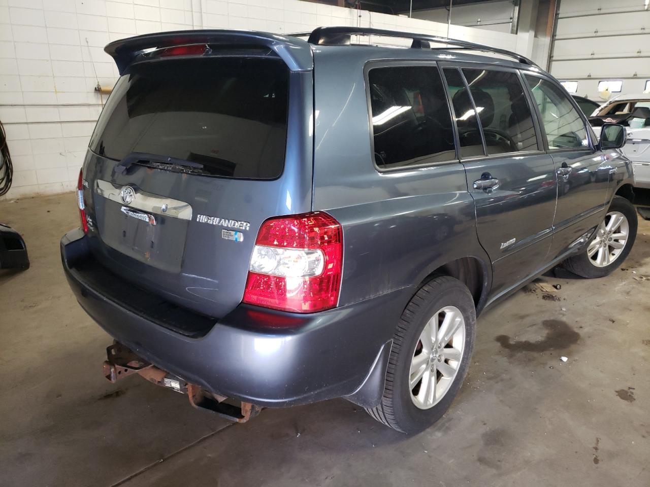 Photo 4 from auction – 2007 TOYOTA HIGHLANDER with VIN JTEEW21A170034719